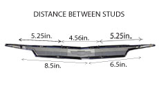 1962 HOOD BEZEL ASSEMBLY